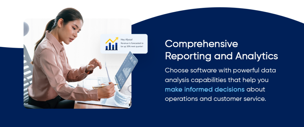 Comprehensive Reporting and Analytics